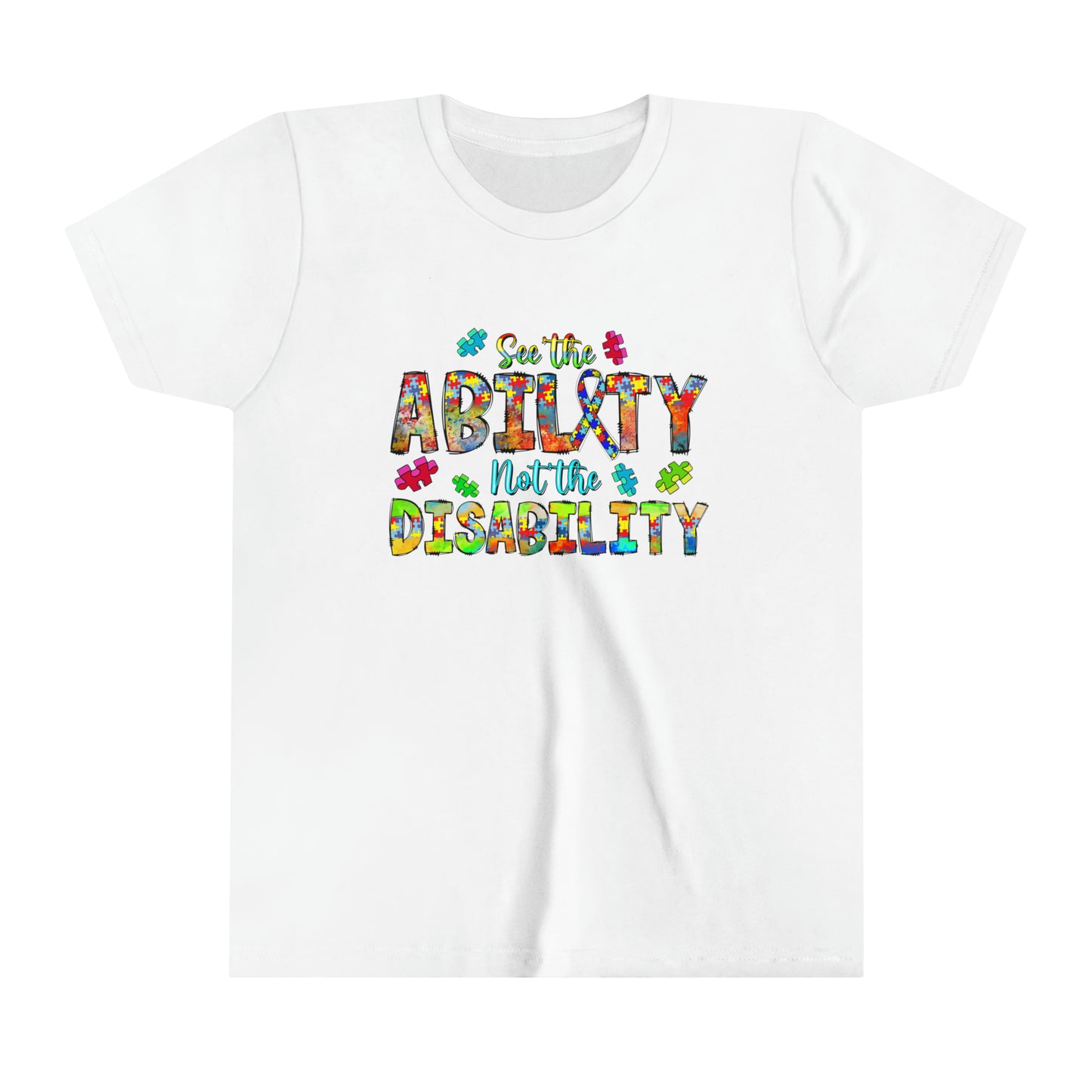 See The Ability Autism Awareness Advocate Youth Shirt