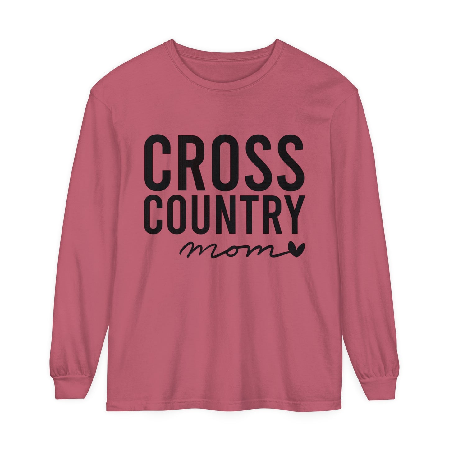 Cross Country Mom Loose Long Sleeve T-Shirt