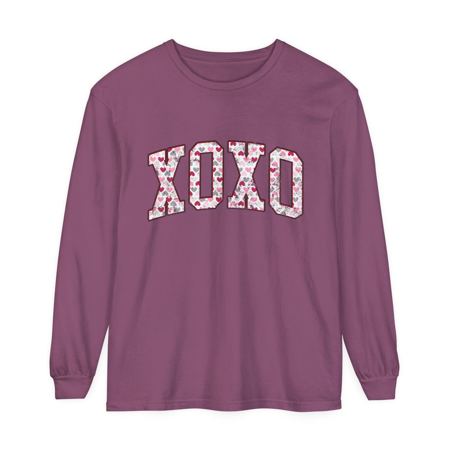 XOXO Valentine's Day Women's  Loose Long Sleeve T-Shirt