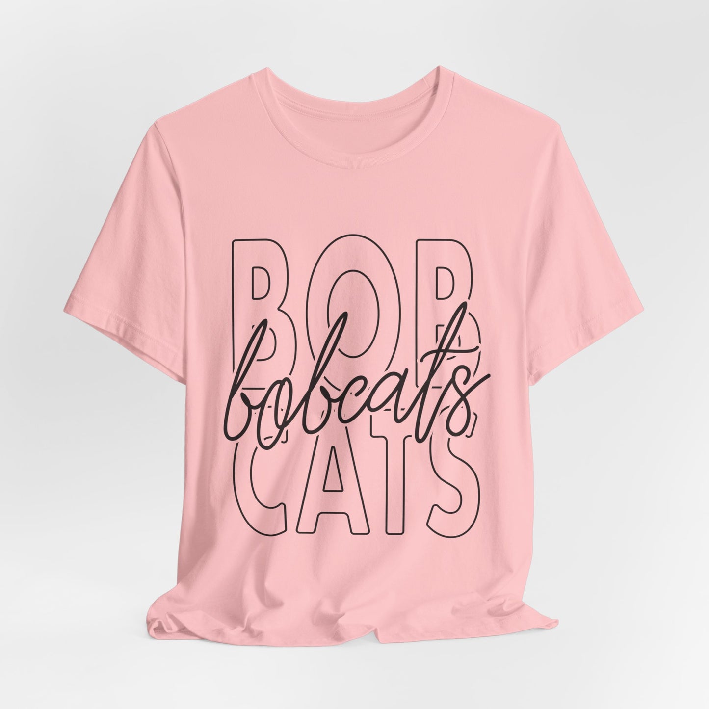 Bobcats Adult Unisex Short Sleeve Tee