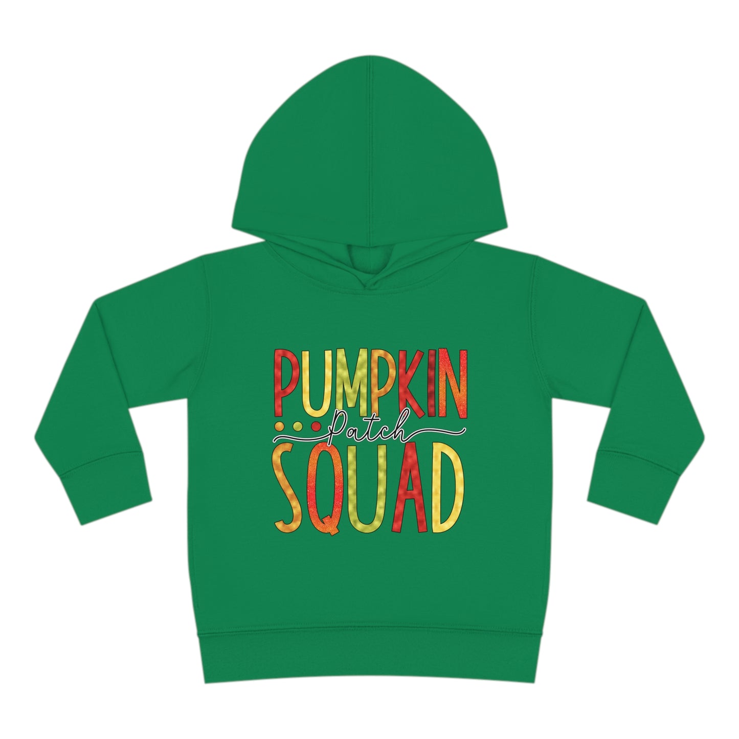 Style 6 Pumpkin Patch Squad Toddler Pullover Fleece Hoodie