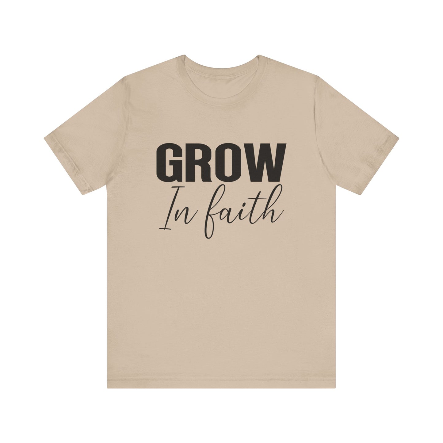 Grow in Faith Women's Short Sleeve Tee