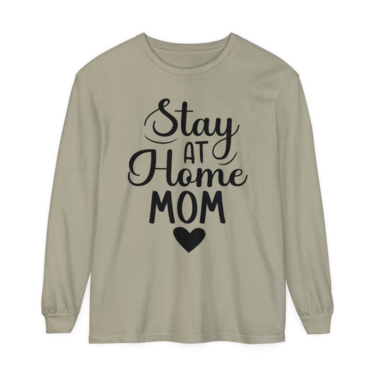 Stay at home mom Women's Loose Long Sleeve T-Shirt