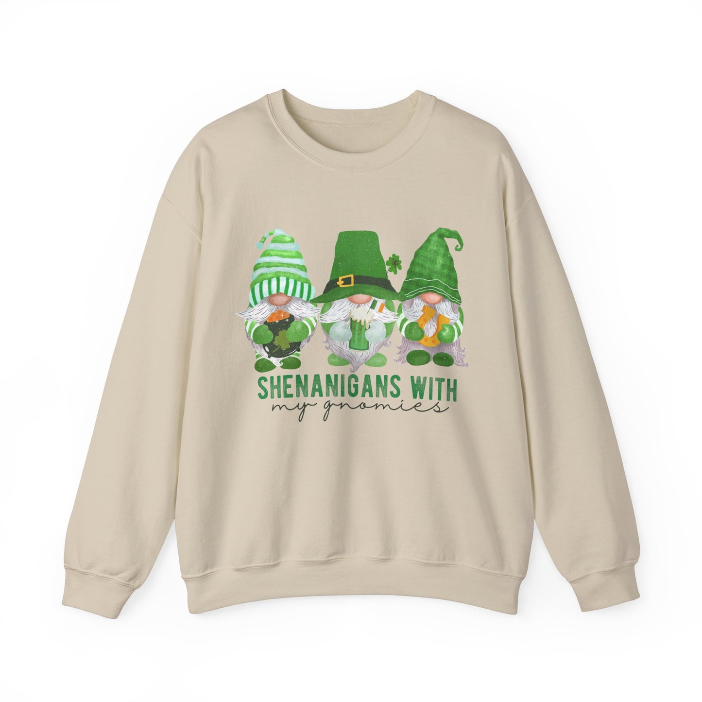 Shenanigans with my gnomies St. Patrick's Day Women's Sweatshirt