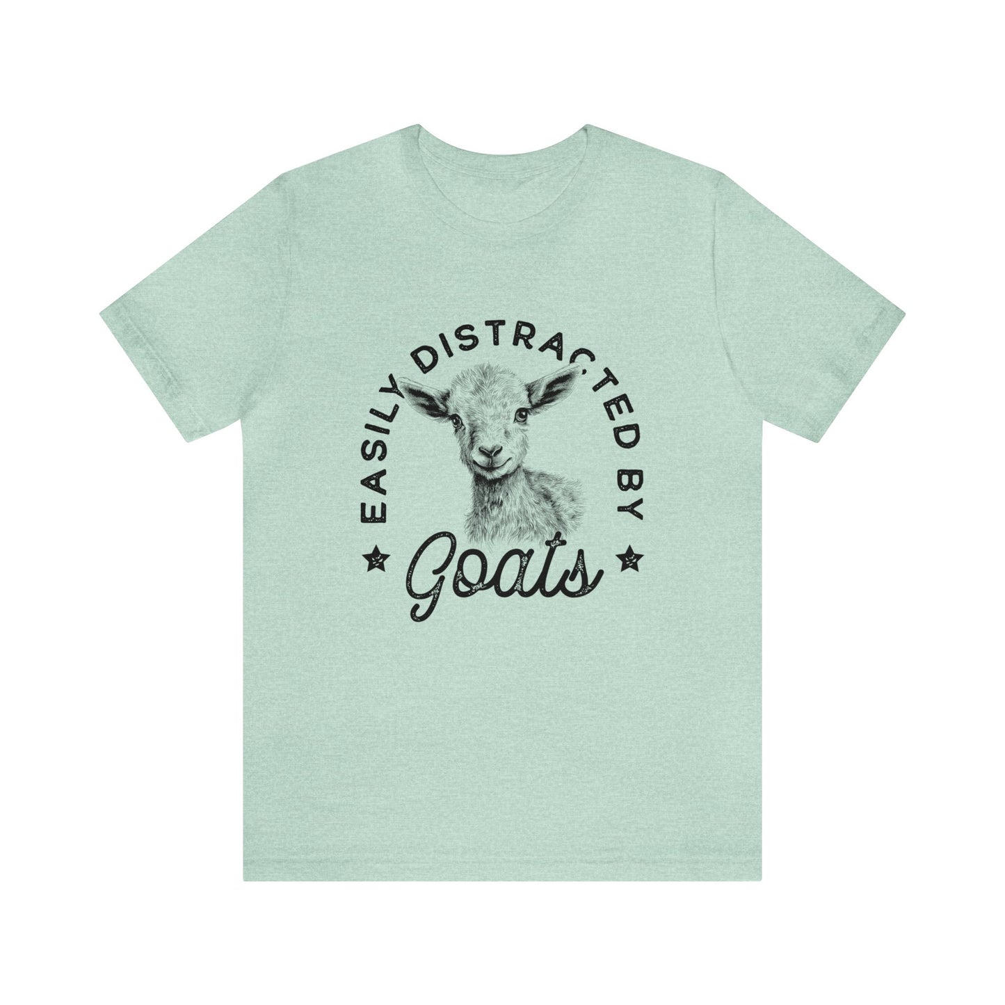 Easily Distracted By Goats Women's Tshirt