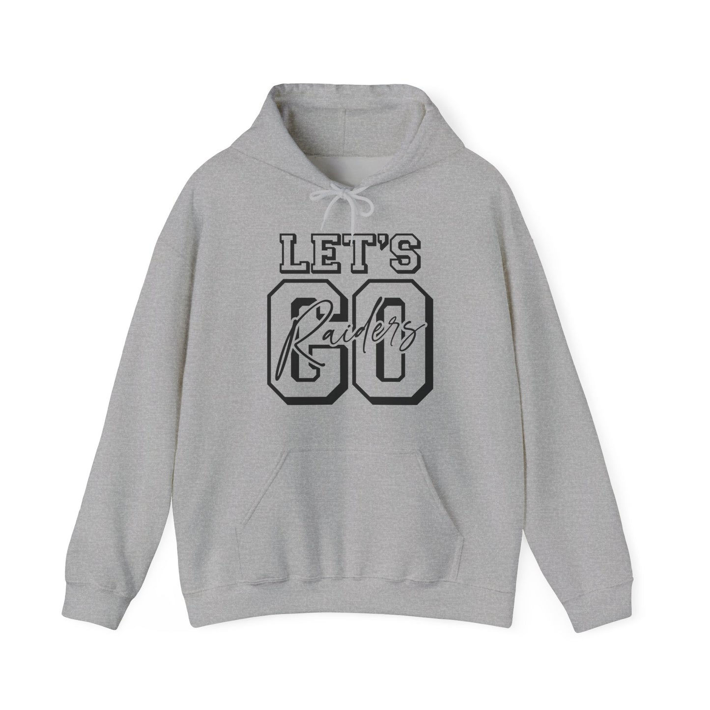 Let's Go Raiders Adult Unisex Heavy Blend™ Hooded Sweatshirt