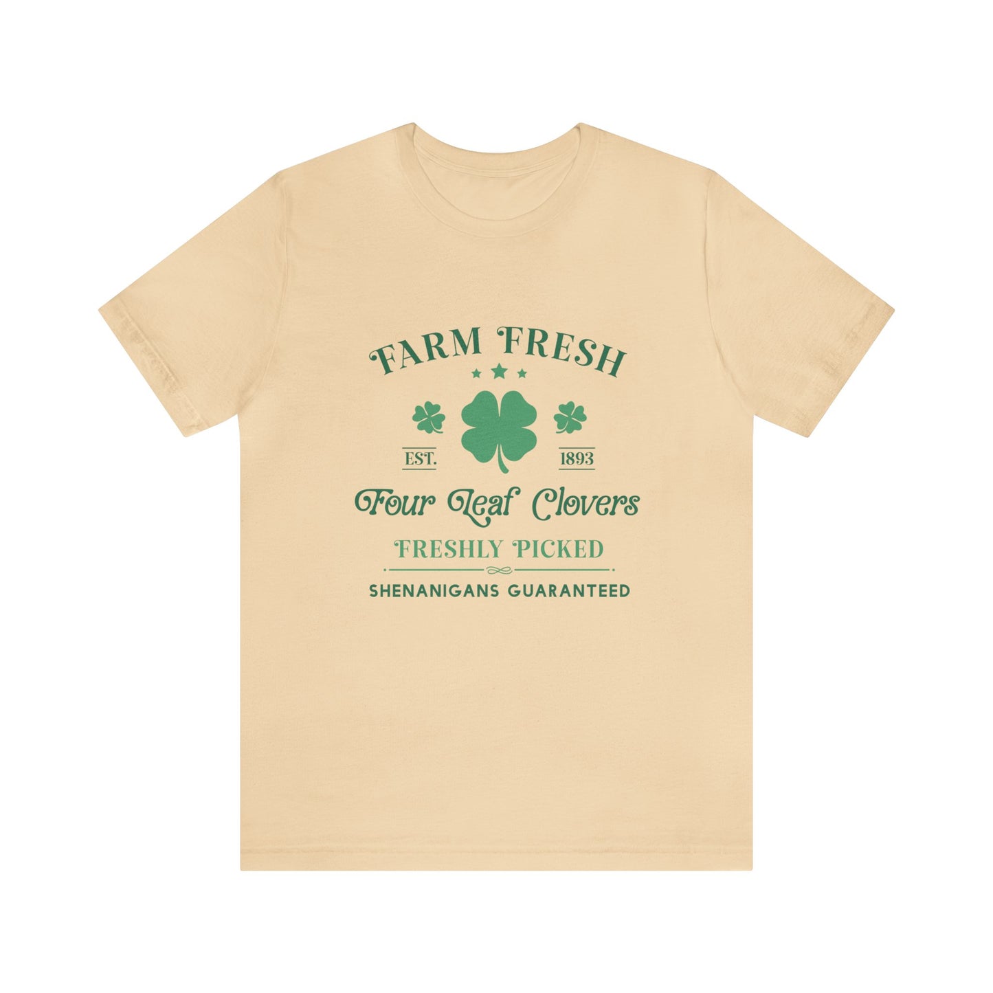 St. Patrick's Day Farm Fresh Clovers Women's Tshirt