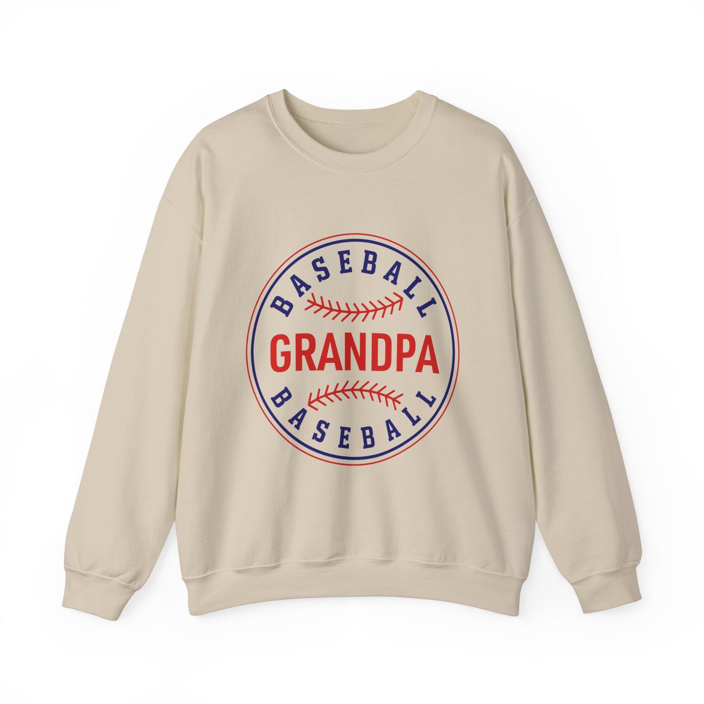 Baseball Grandpa Crewneck Sweatshirt