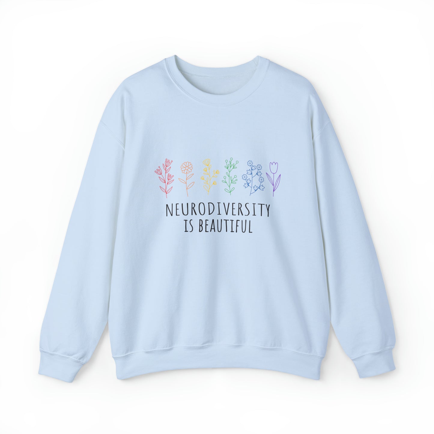 Neurodiversity is beautiful Women's Crewneck Sweatshirt