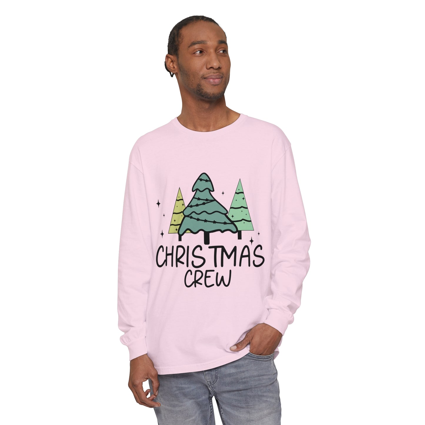 Christmas Crew Women's Loose Long Sleeve T-Shirt