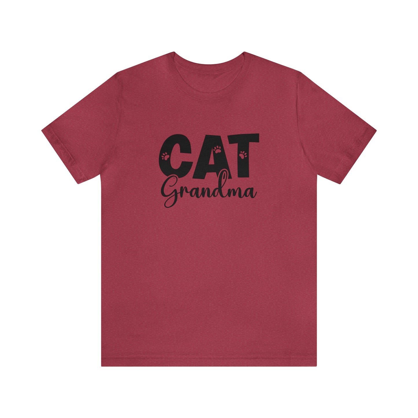 Cat Grandma Short Sleeve Women's Tee