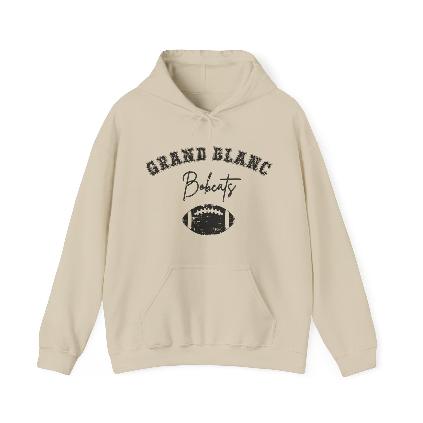 GB Bobcats Football Adult Unisex Heavy Blend™ Hooded Sweatshirt