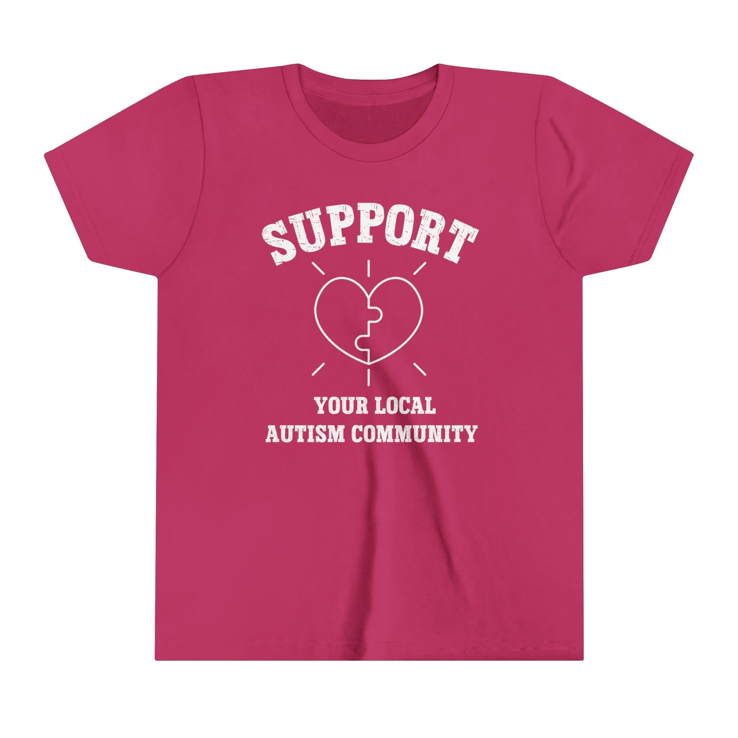 Support Autism Community Autism Advocate Youth Shirt