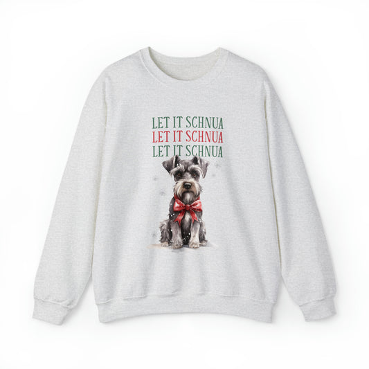 Christmas Schnauzer Crewneck Sweatshirt Women's and Men's