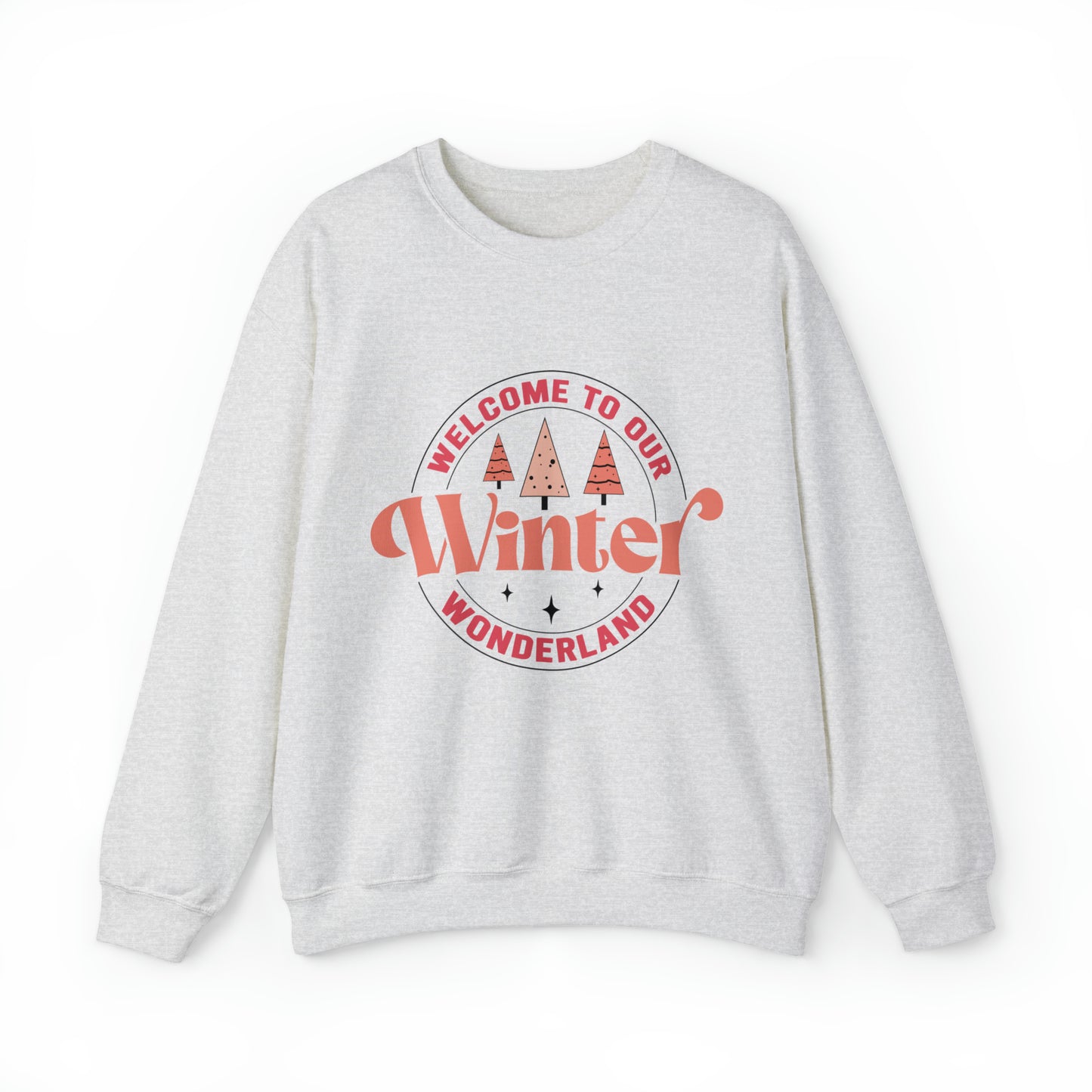Welcome to our Winter Wonderland Women's Funny Christmas Crewneck Sweatshirt