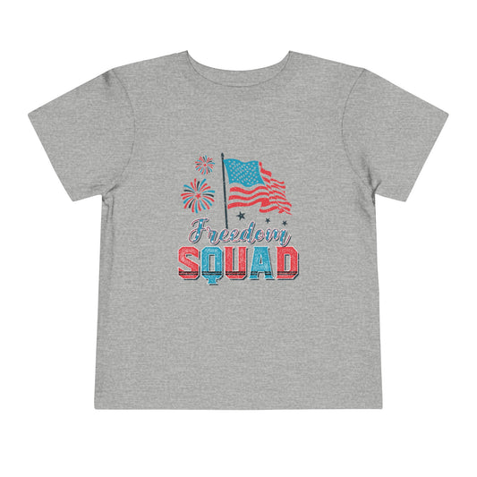 Freedom Toddler USA 4th of July Short Sleeve Tee