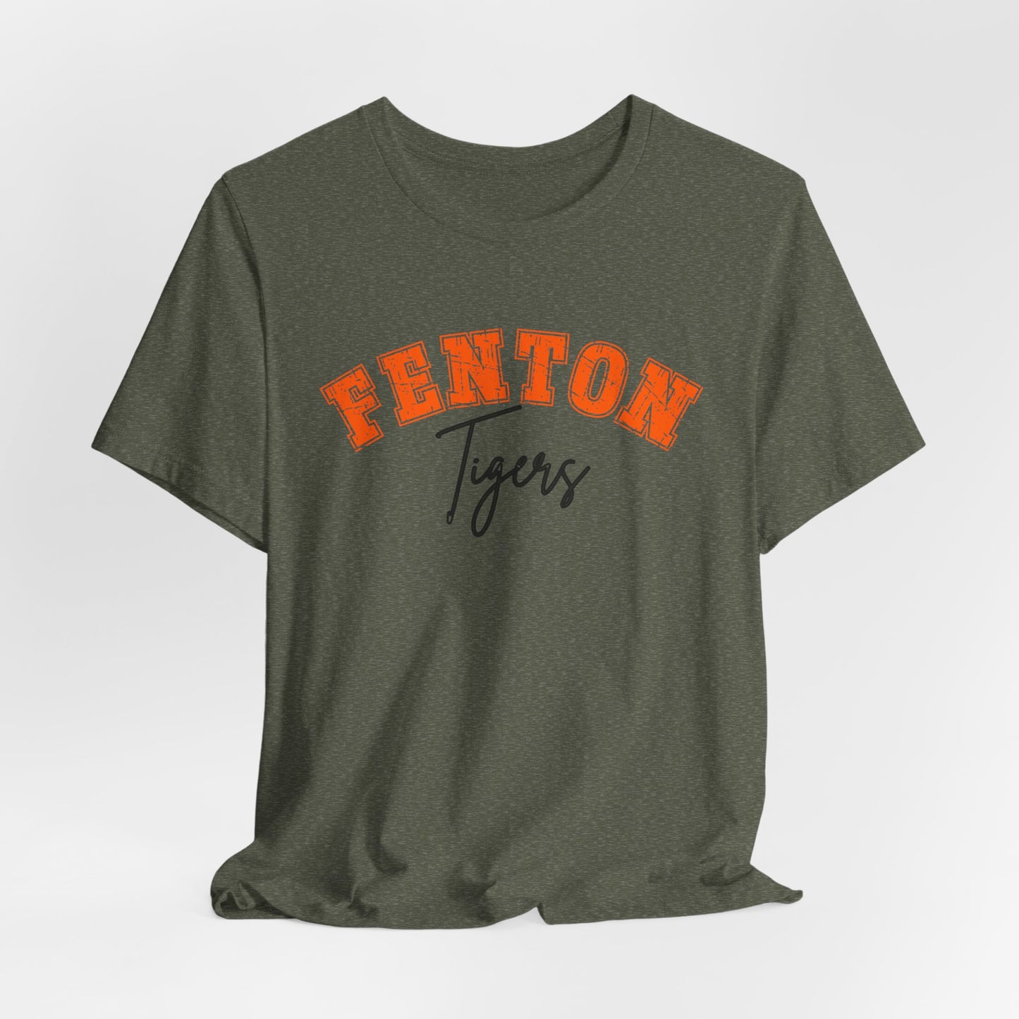 Fenton Tigers Adult Unisex Short Sleeve Tee