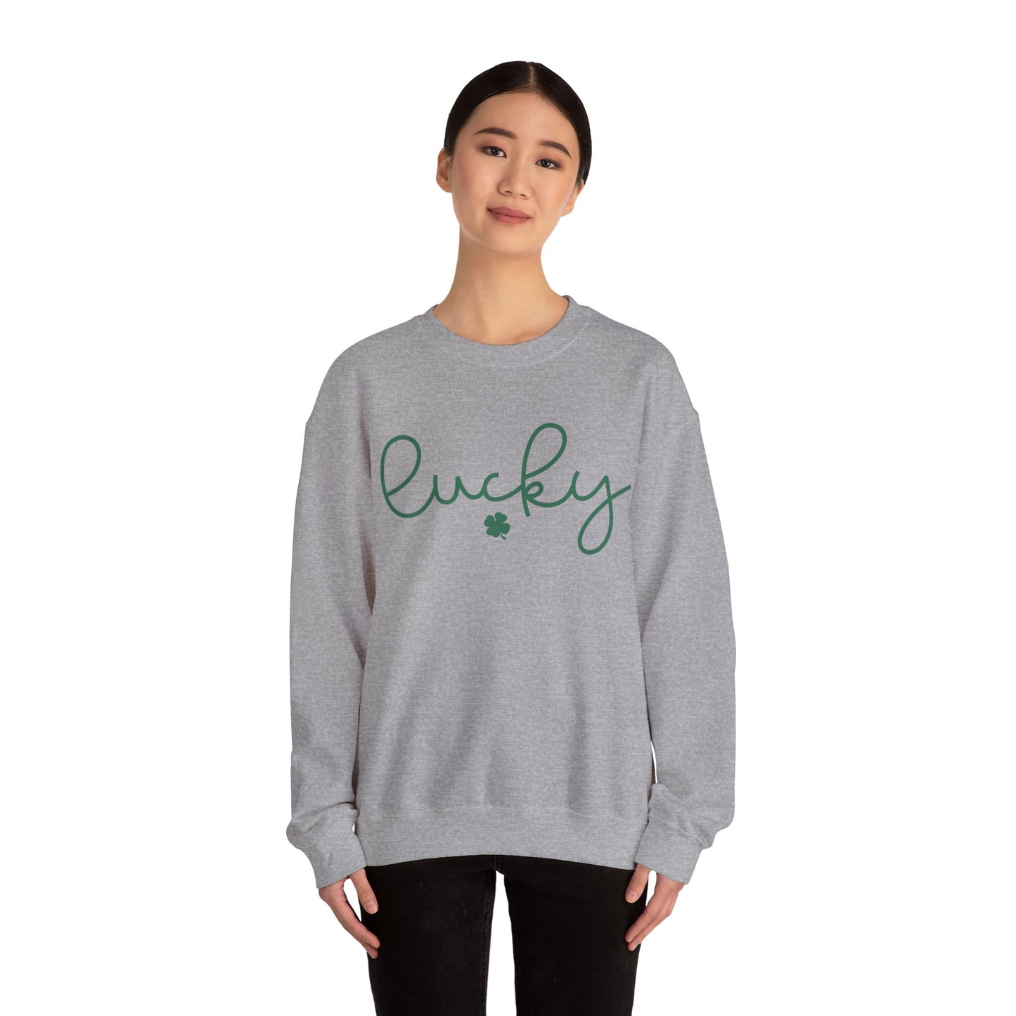 Lucky Shamrock St. Patrick's Day Women's Sweatshirt