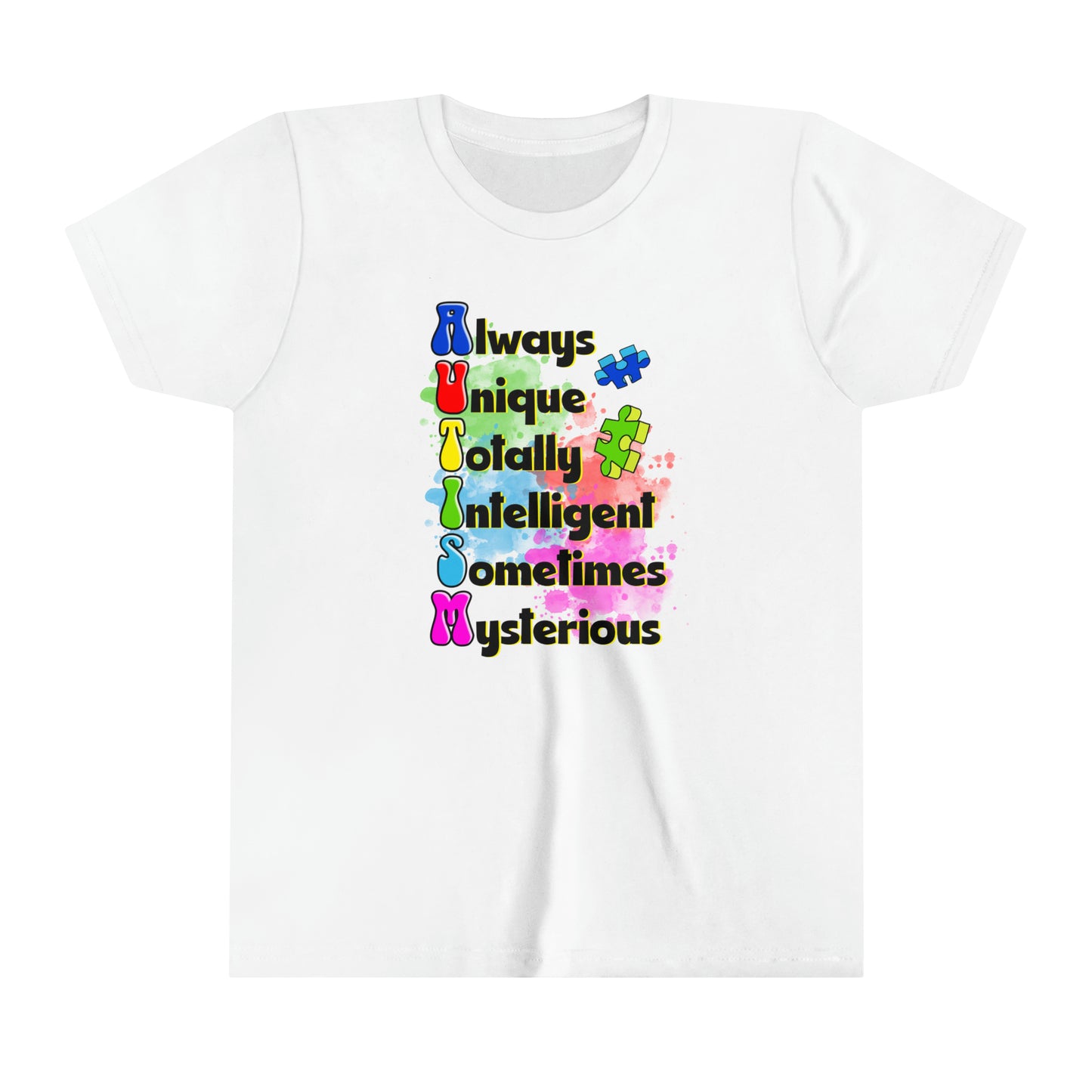 Autism Warrior Advocate Youth Shirt