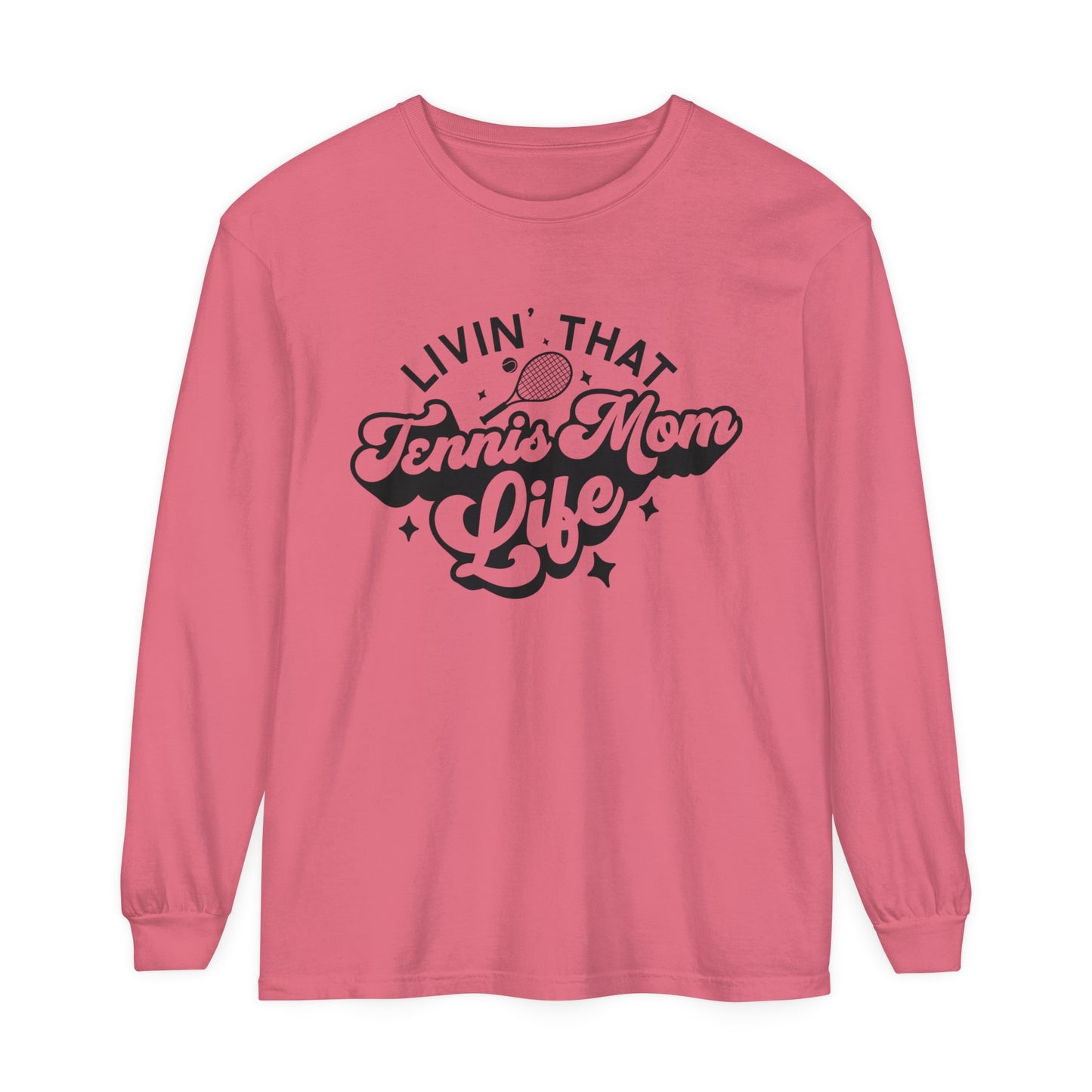 Tennis Mom Loose Long Sleeve T-Shirt