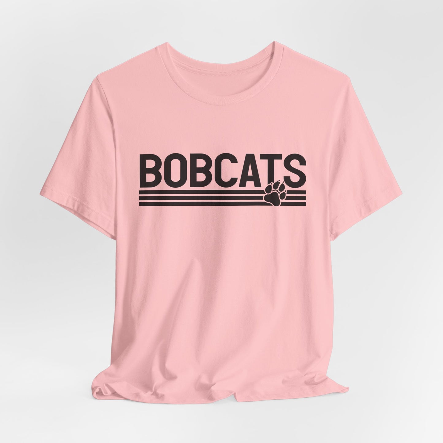 Bobcats Adult Unisex Short Sleeve Tee