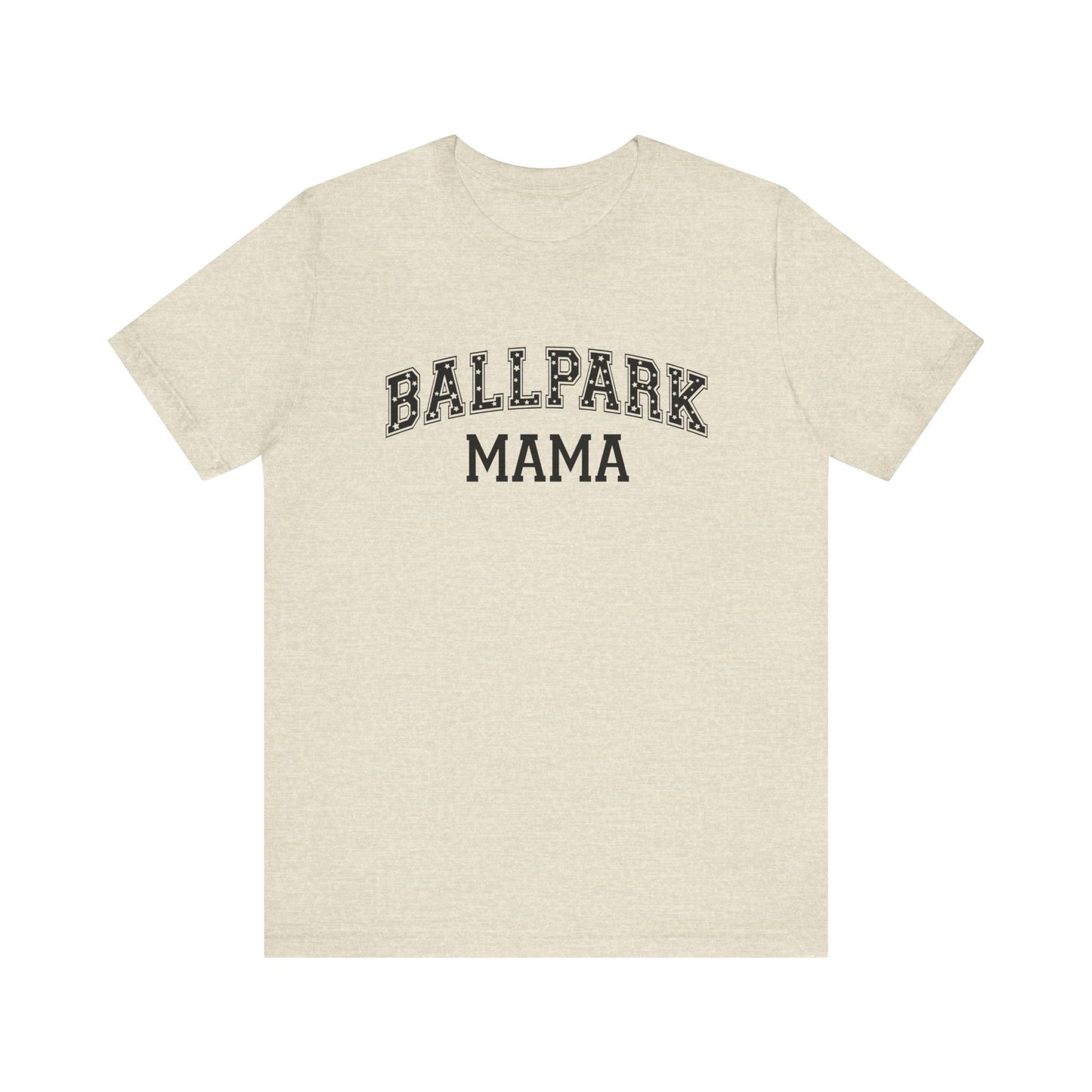 Ballpark Mama Women's Tshirt  Short Sleeve Tee