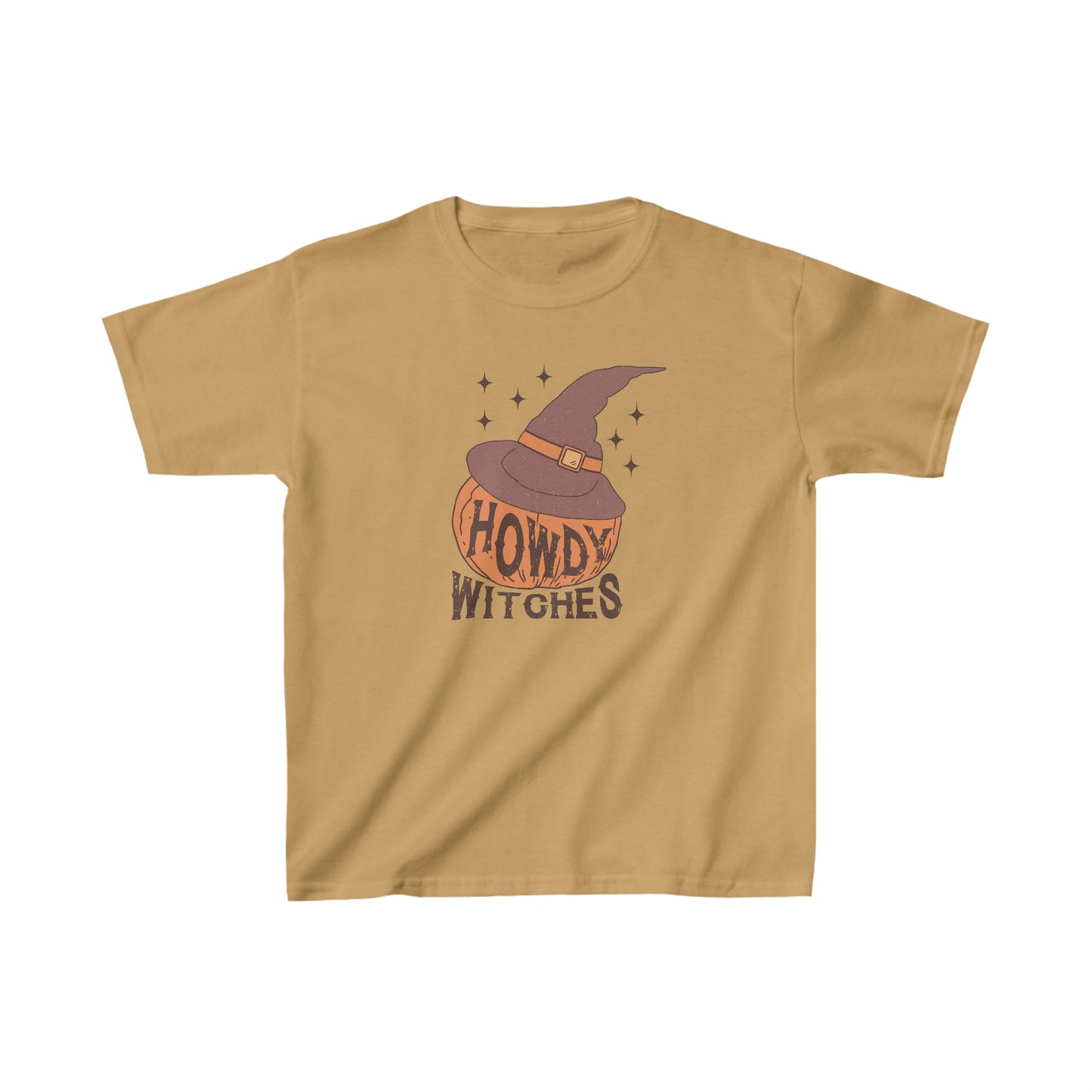 Howdy Witches Kids Heavy Cotton Tee