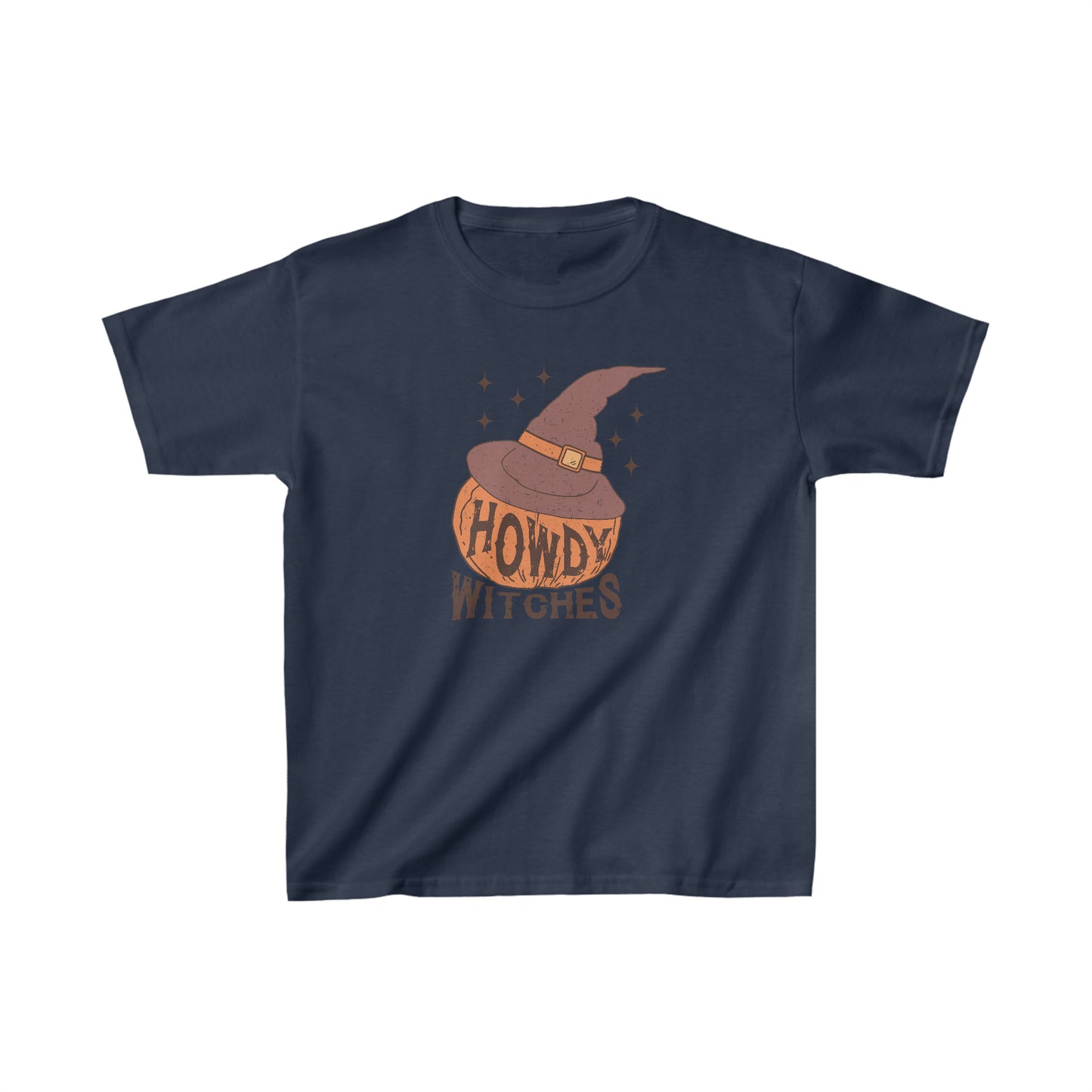 Howdy Witches Kids Heavy Cotton Tee