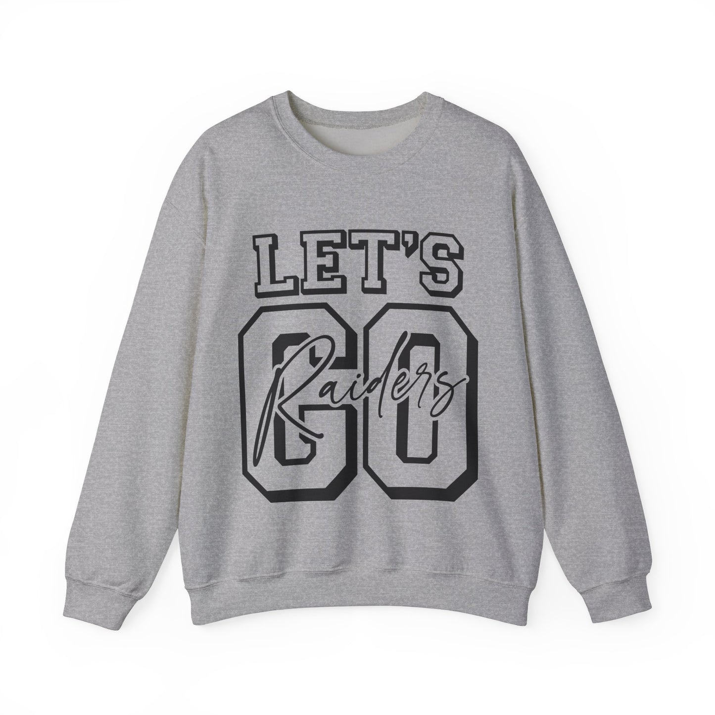 Let's Go Raiders Adult Unisex Crewneck Sweatshirt