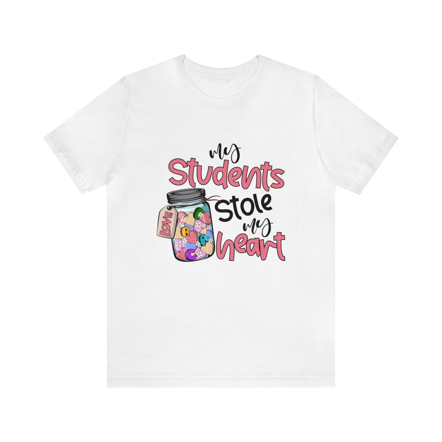 My Students Stole My Heart Teacher Valentine's Day Women's Tshirt