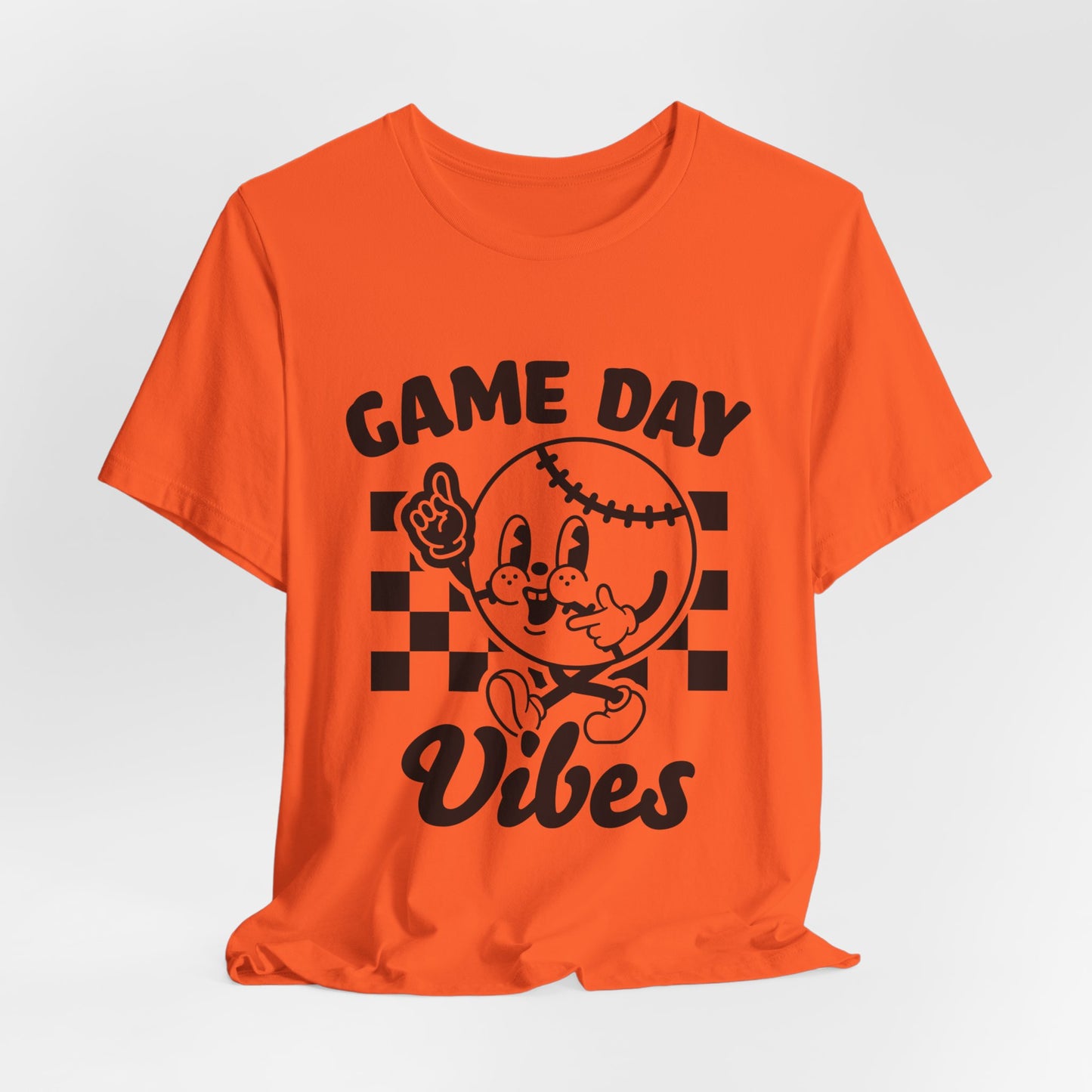 Game Day Vibes Baseball Softball Short Sleeve Tee