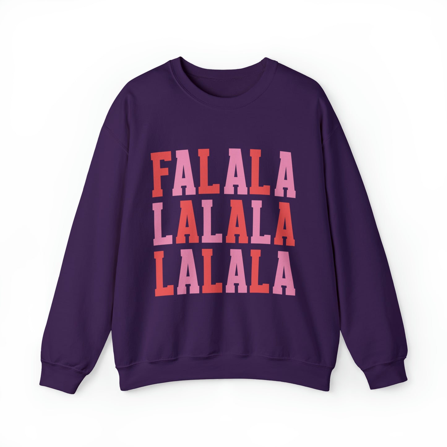 FALALALA Women's Christmas Crewneck Sweatshirt