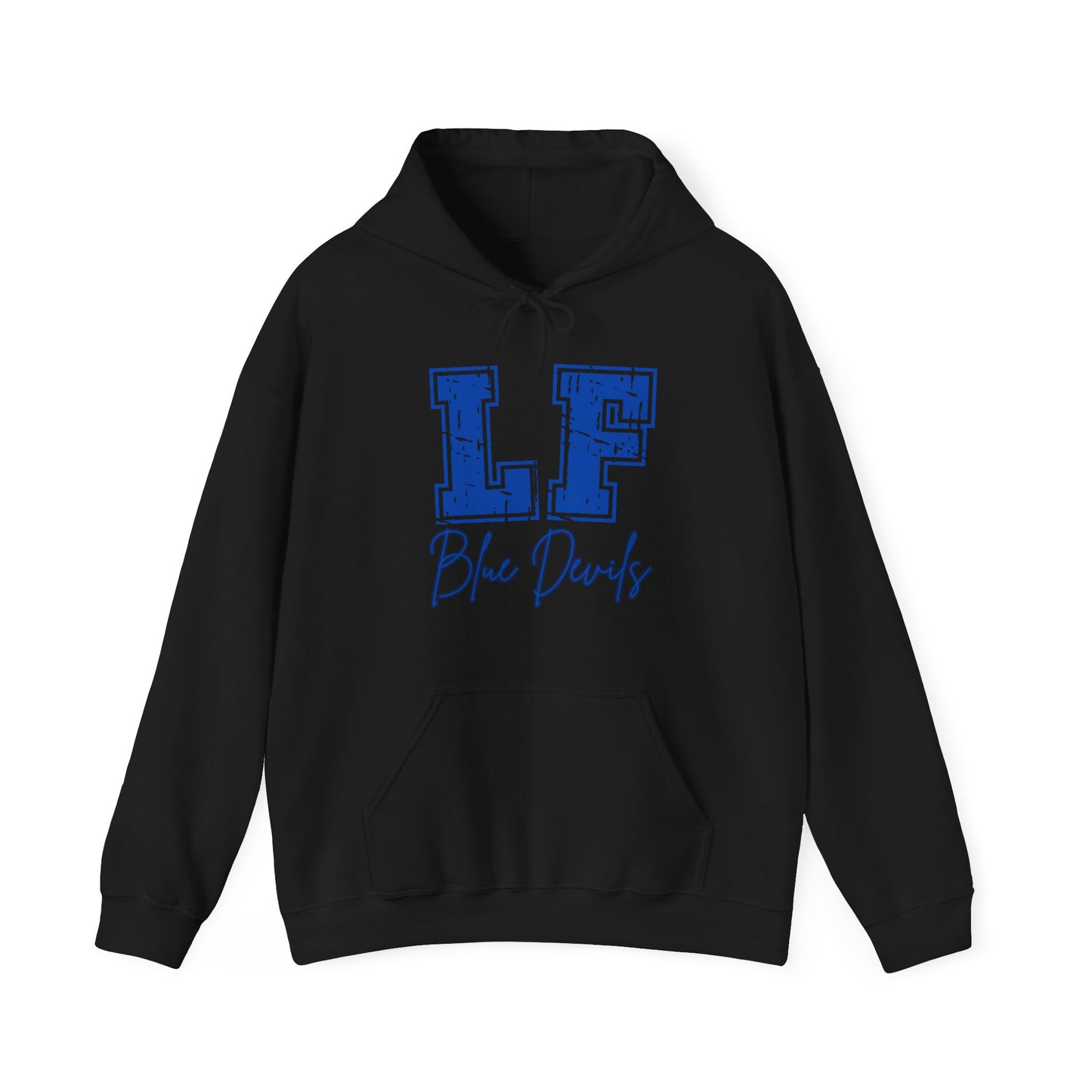 Lake Fenton Blue Devils Adult Unisex Heavy Blend™ Hooded Sweatshirt