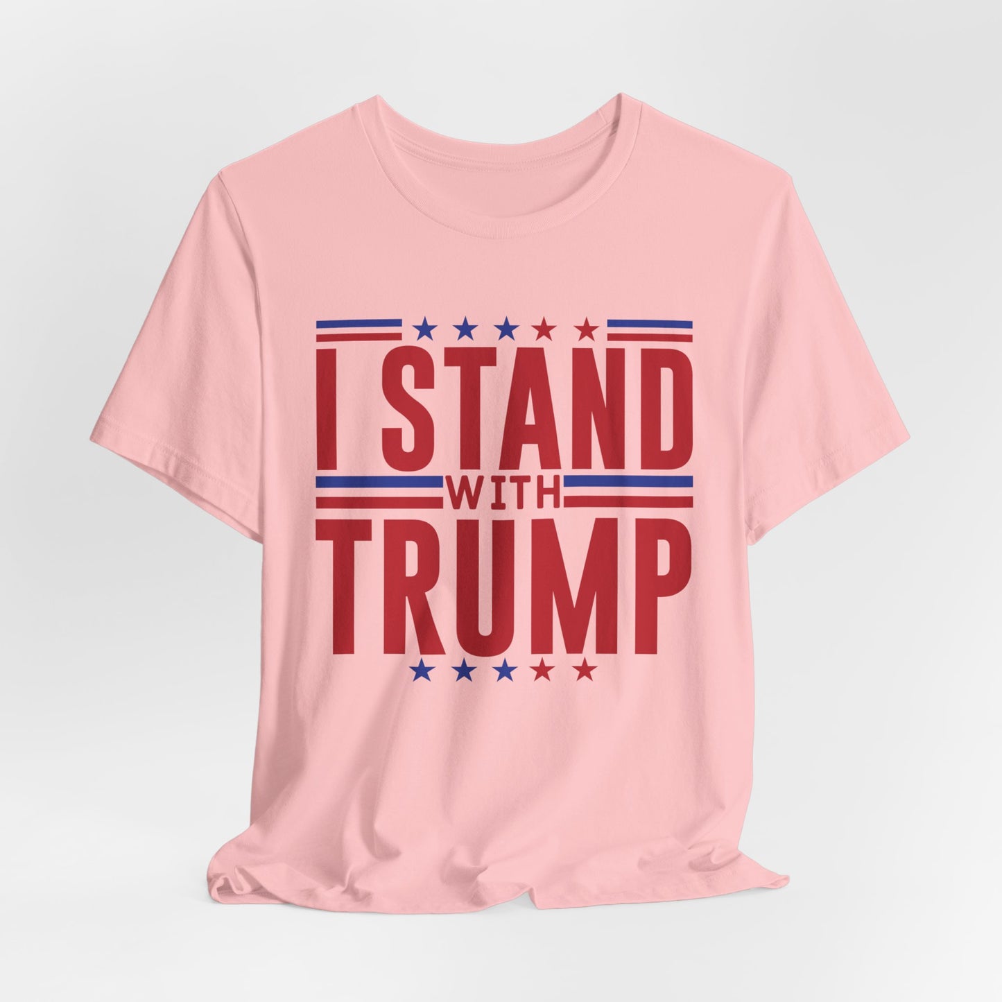 I STAND WITH TRUMP 2024 Election Adult Unisex Short Sleeve Tee