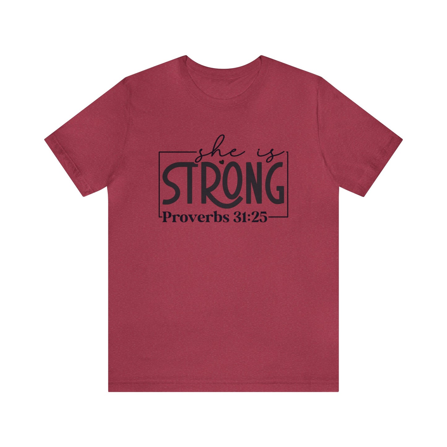 She is Strong Women's Short Sleeve Tee