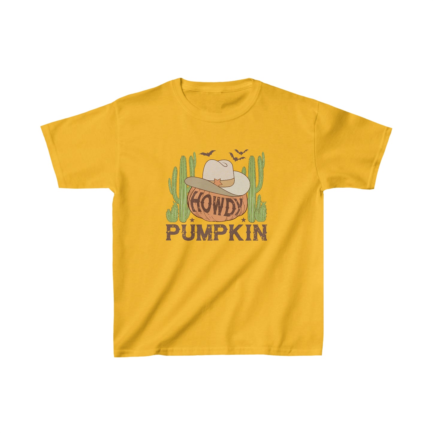 Howdy Pumpkin Youth Heavy Cotton Tee