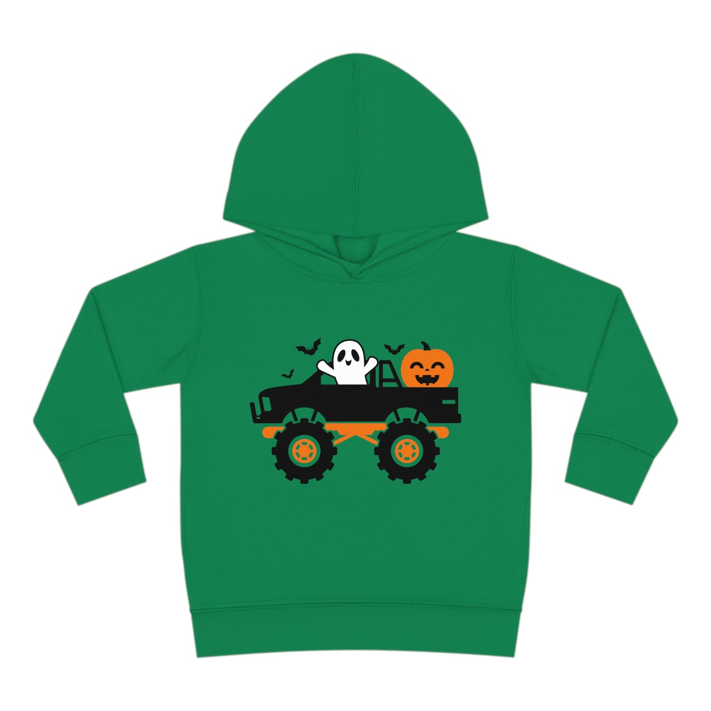 Halloween Truck Boy Toddler Pullover Fleece Hoodie