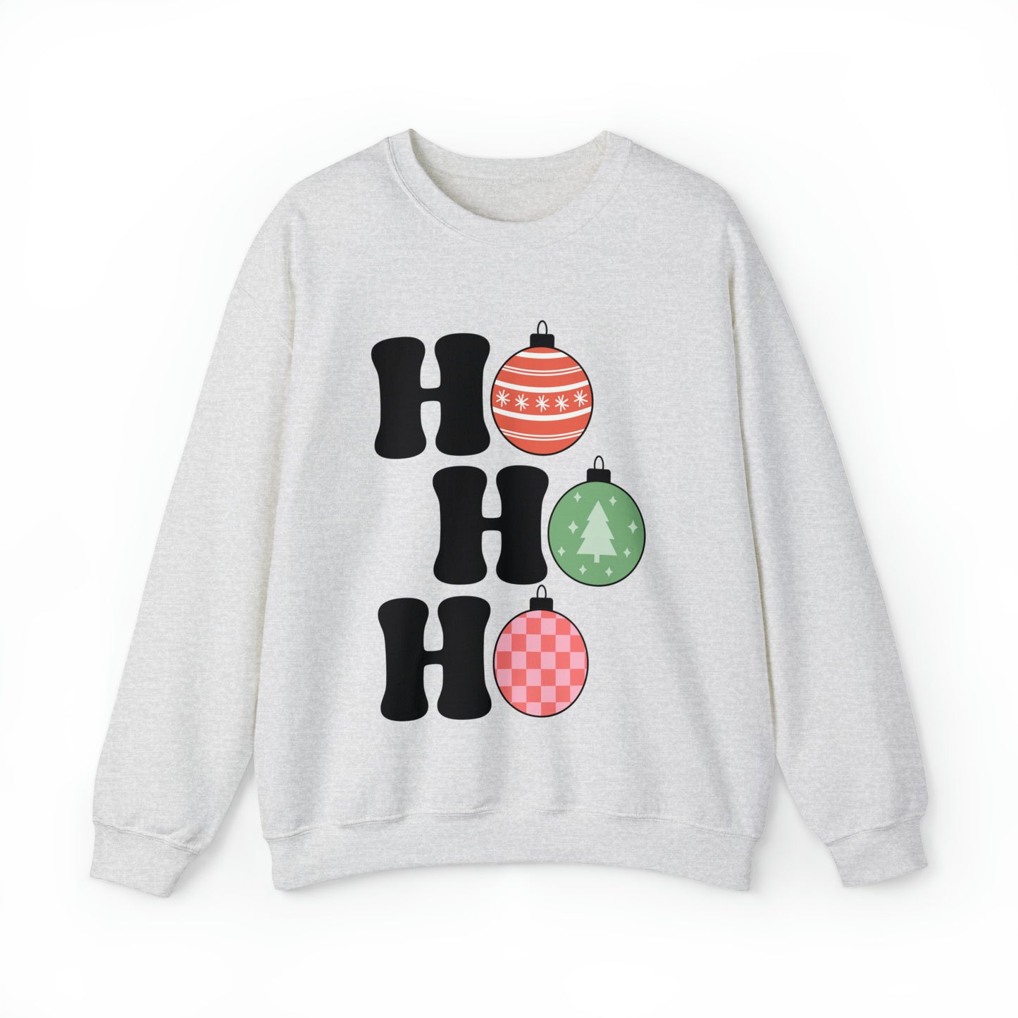 HO HO HO Women's Christmas Crewneck Sweatshirt