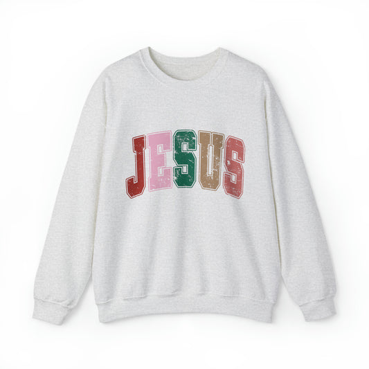 Jesus Christmas Women's Christmas Crewneck Sweatshirt