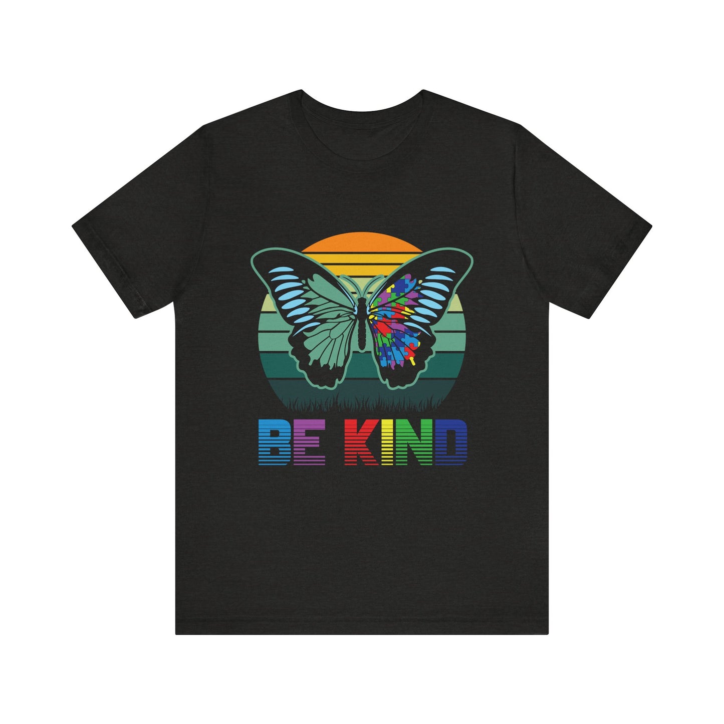 Autism Awareness Be Kind Short Sleeve Tee