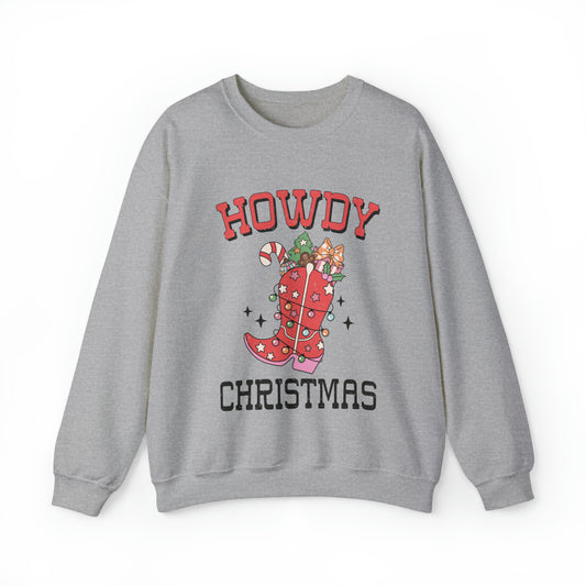 Howdy Christmas Women's Crewneck Sweatshirt