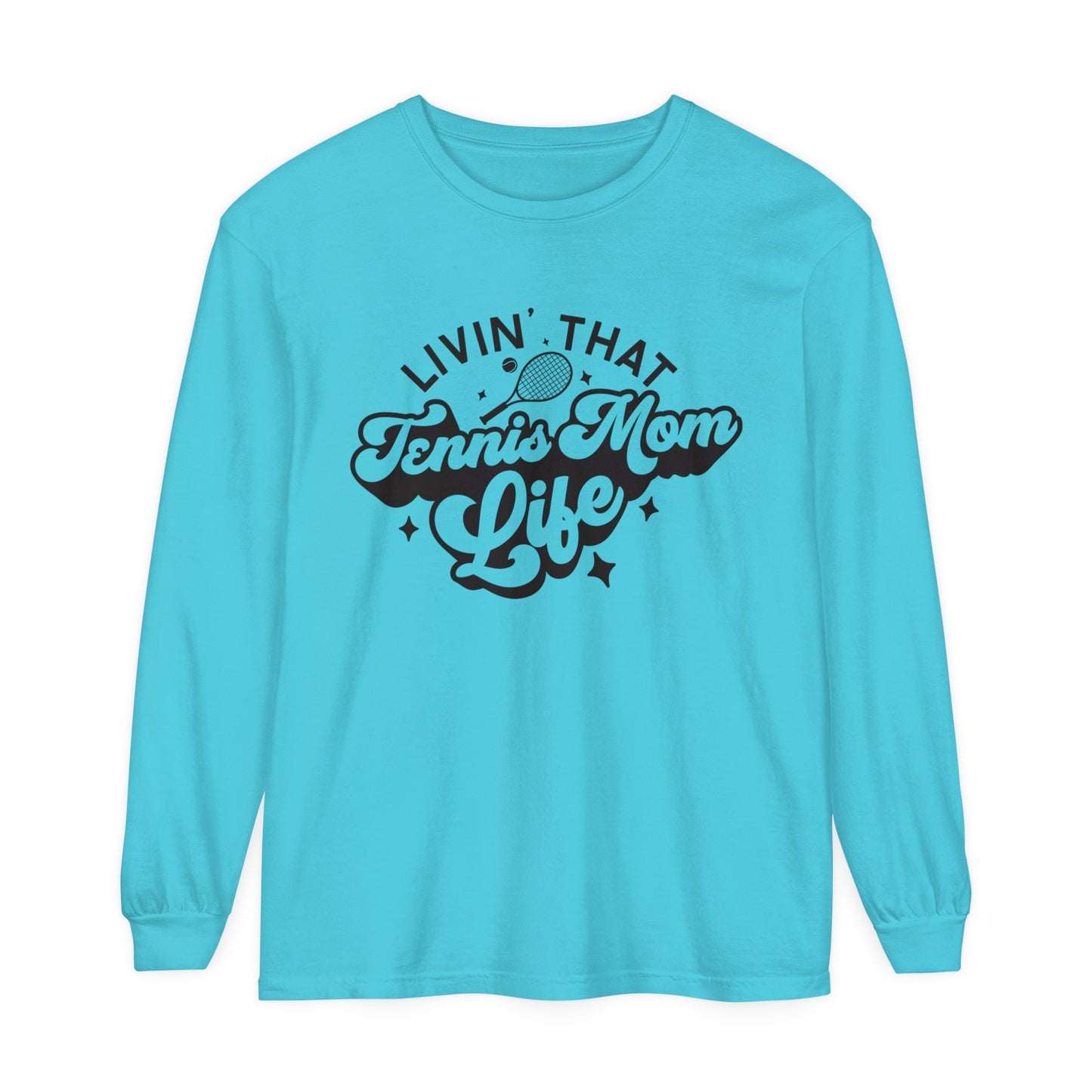 Tennis Mom Loose Long Sleeve T-Shirt