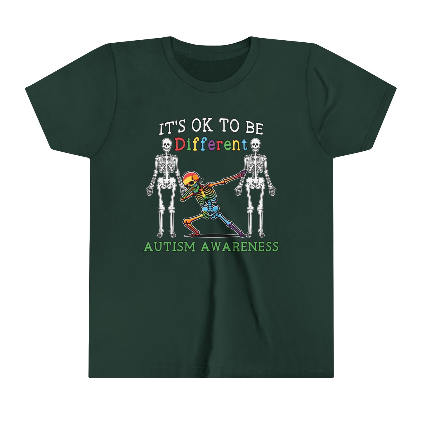 It's OK to be different autism awareness, youth shirt