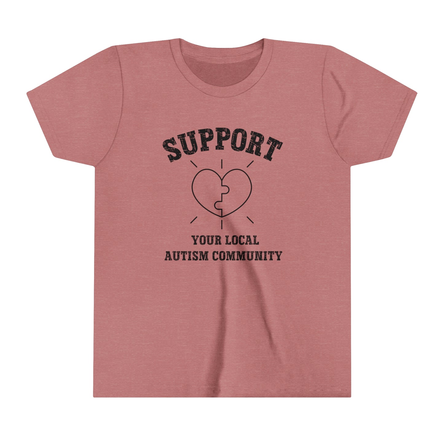 Copy of Support Autism Community Autism Advocate Youth Shirt