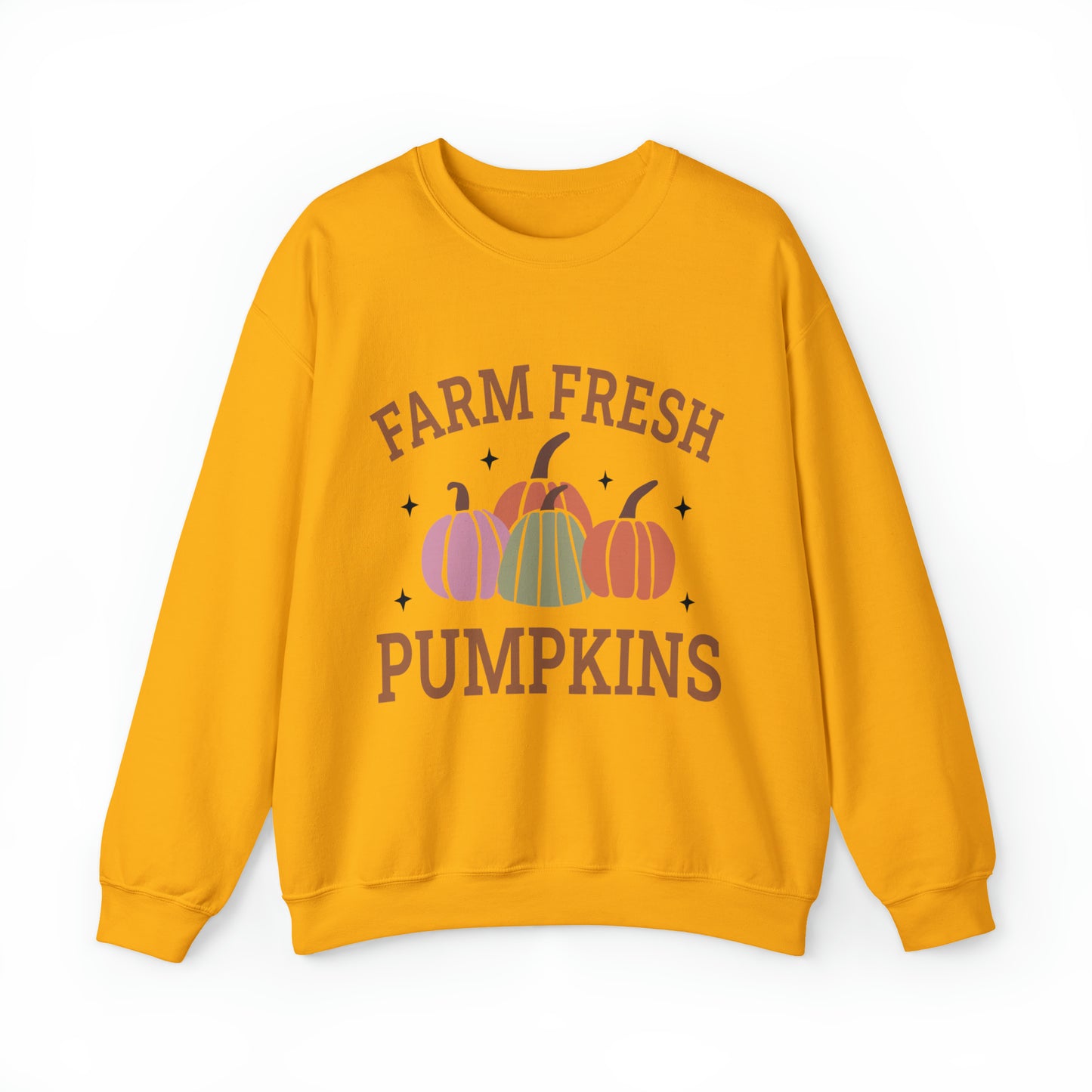 Farm Fresh Pumpkins Crewneck Sweatshirt