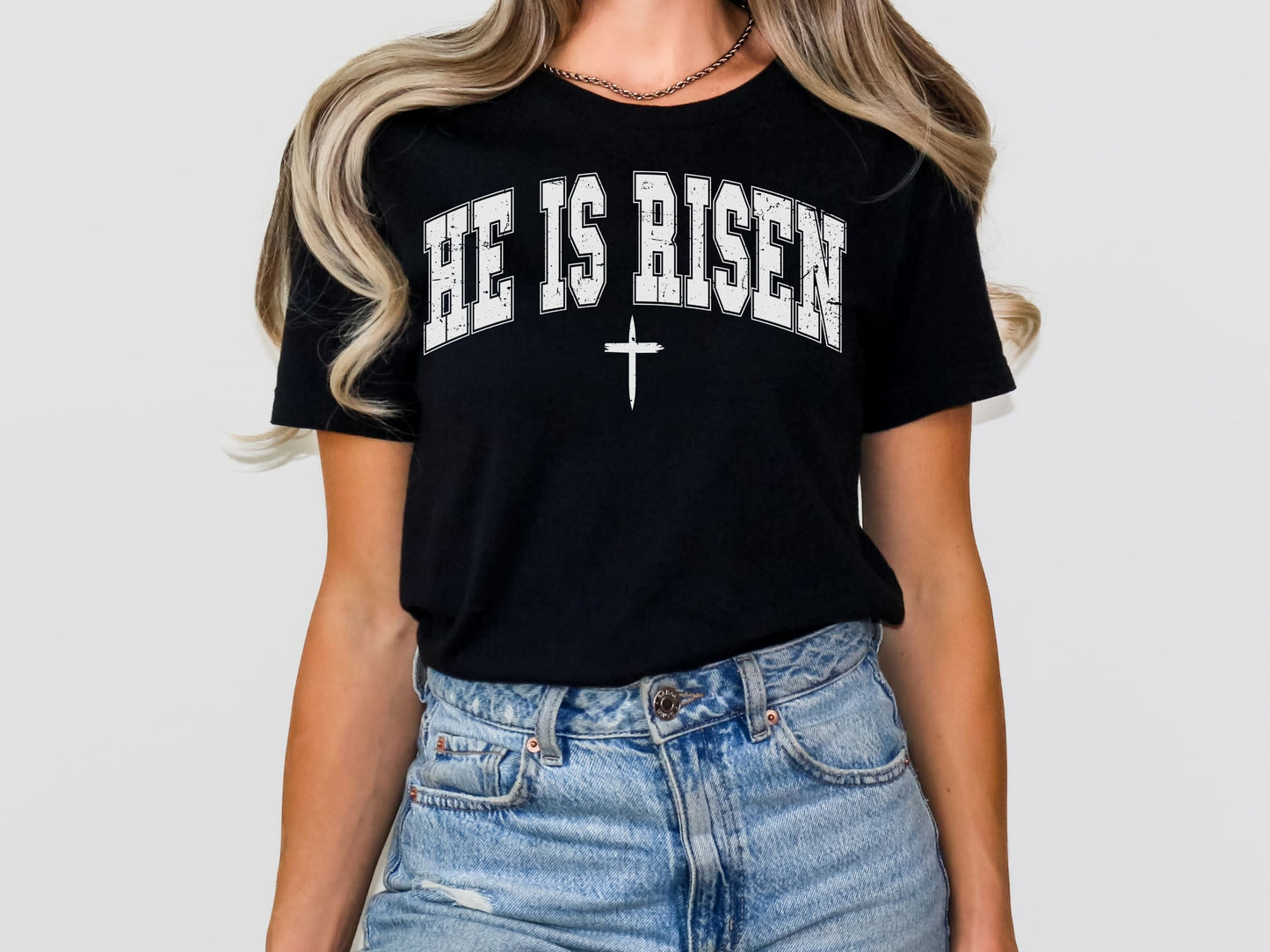 He Is Risen Women's Short Sleeve Tee