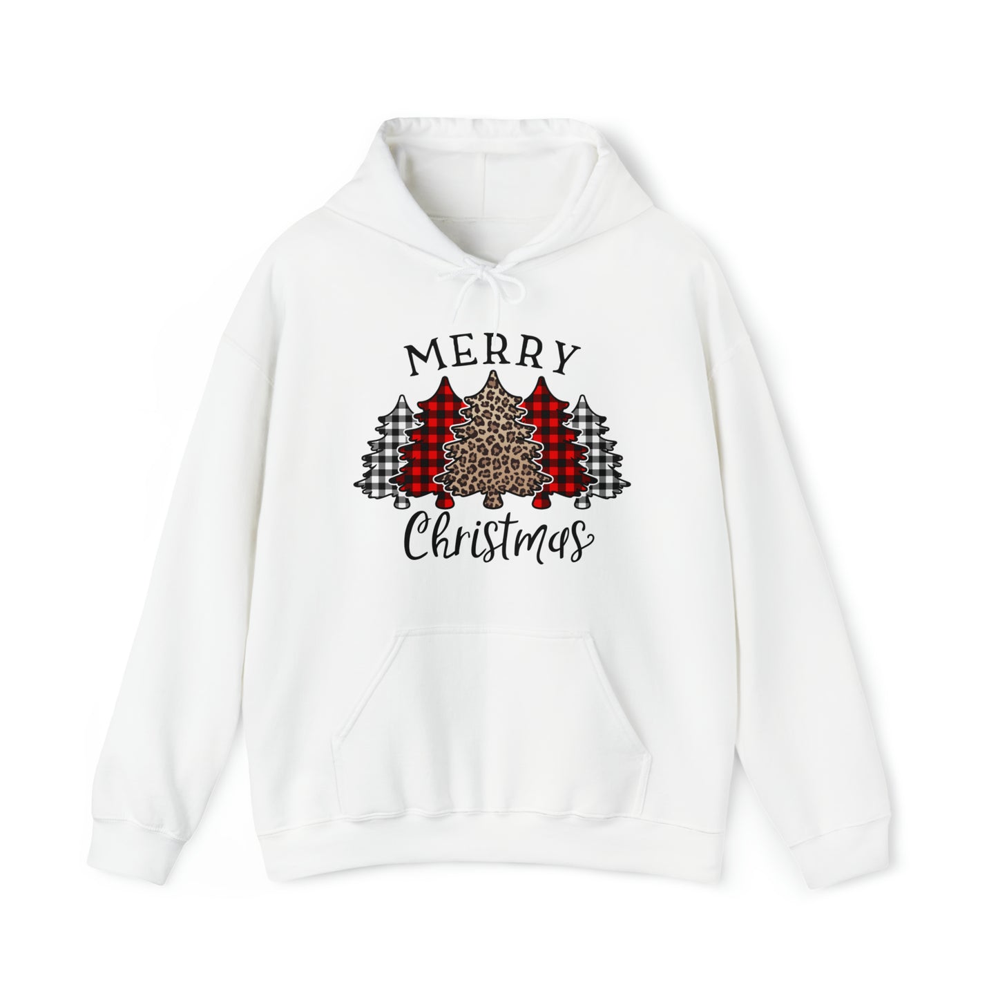 Merry Christmas With Buffalo Plaid Sweatshirt