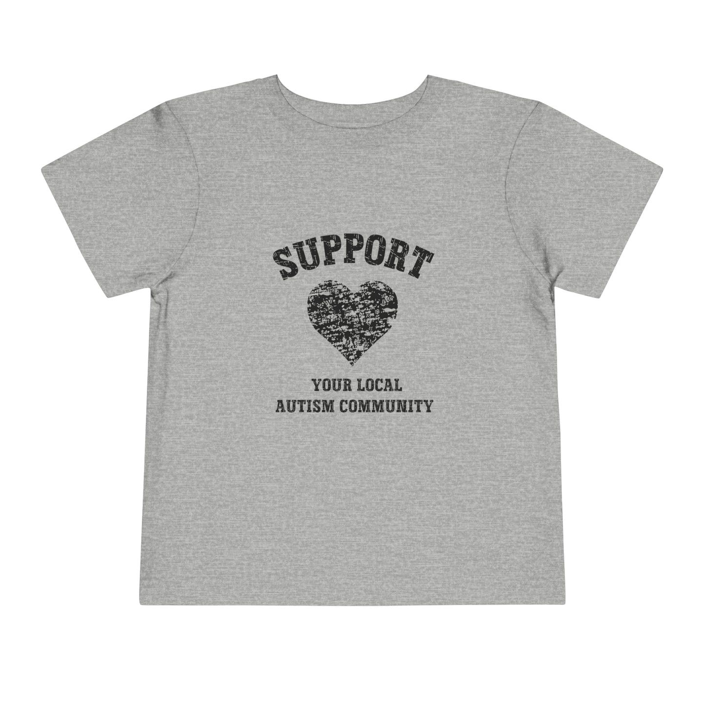 Support Your Local Autism Community  Autism Toddler Short Sleeve Tee