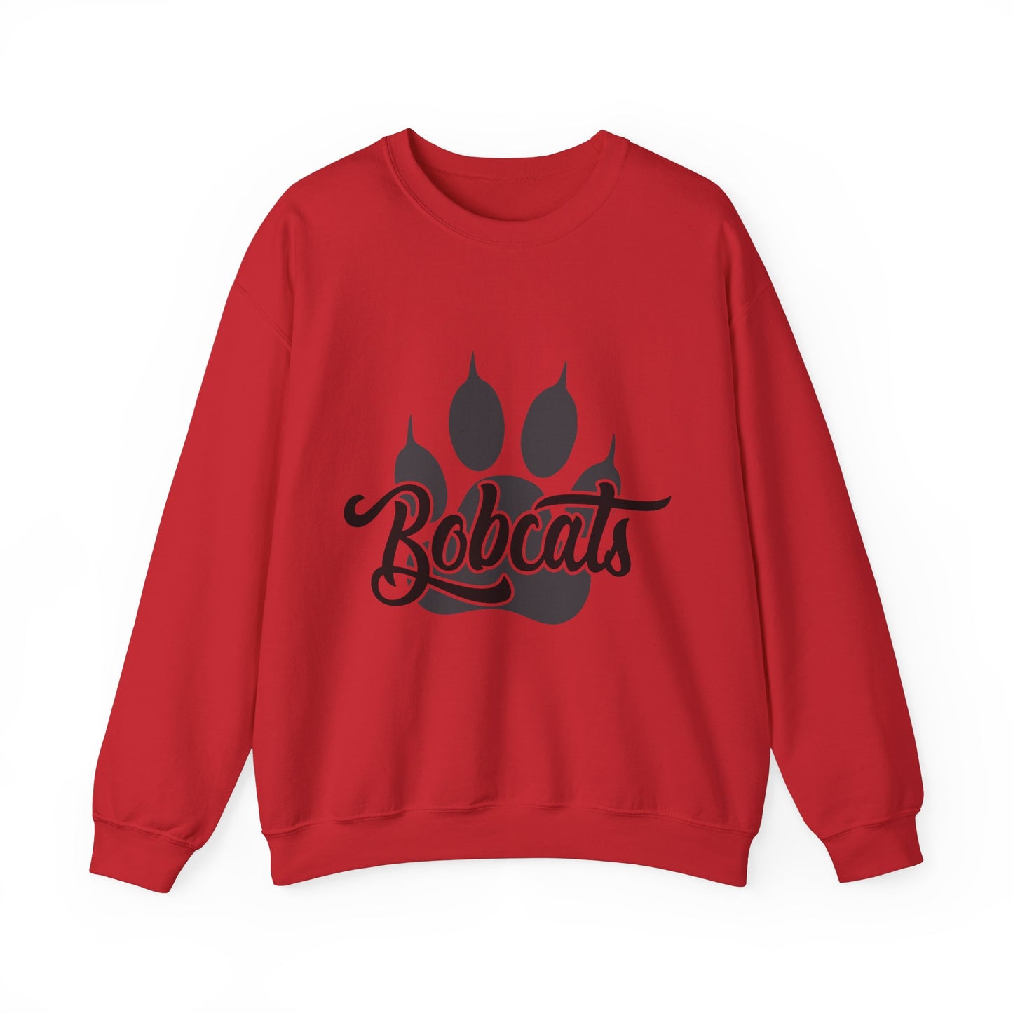 Bobcats Paw Adult Unisex Crewneck Sweatshirt