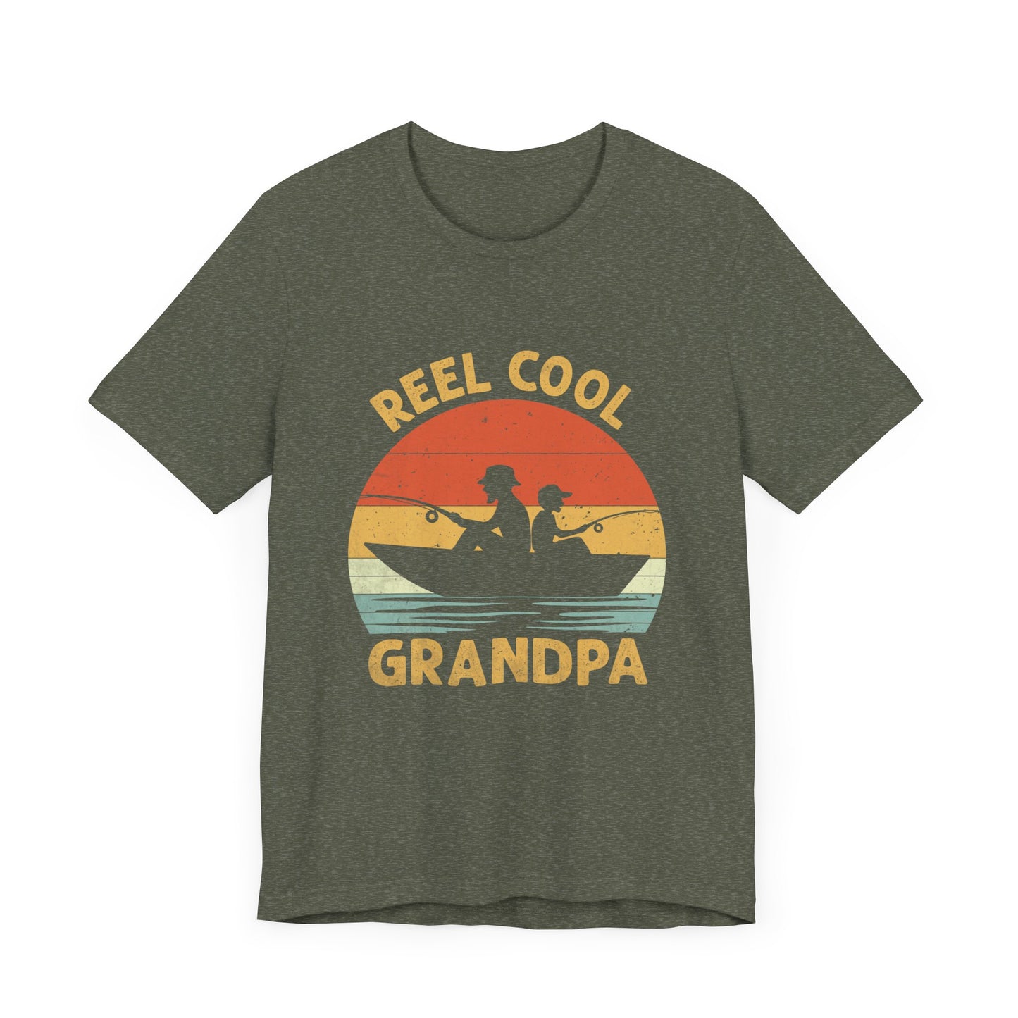 Reel Cool Grandpa Short Sleeve Tee